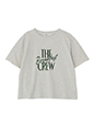 フロッキープリントTシャツ | UVカット コーデ