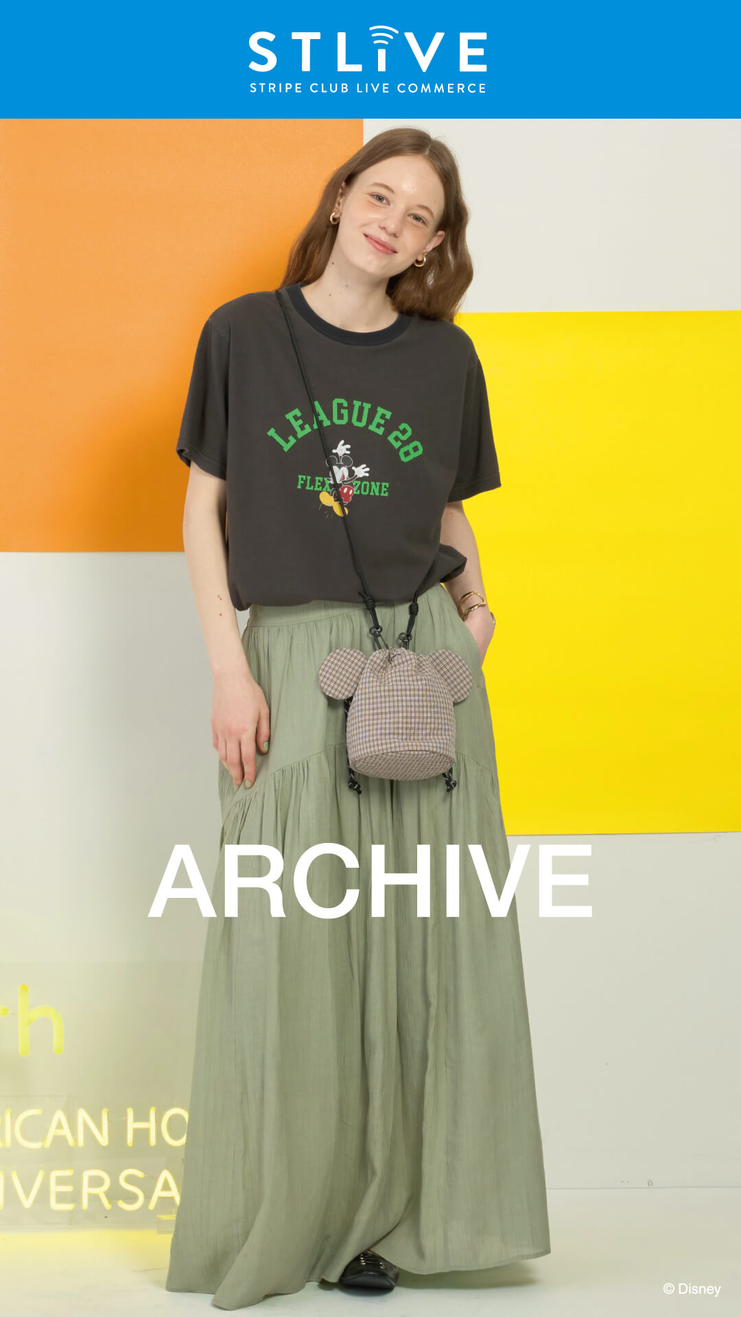 【AMERICAN HOLIC】Disney collection by AMERICAN HOLIC　Micky＆friends　コラボレーションアイテムご紹介