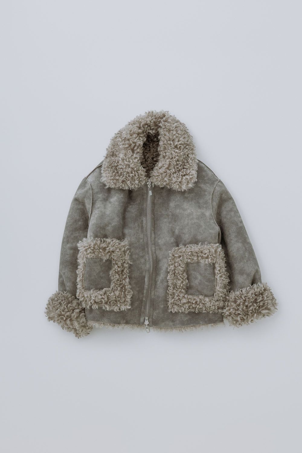 VERA FAUX LEATHER REVERSIBLE BLOUSON